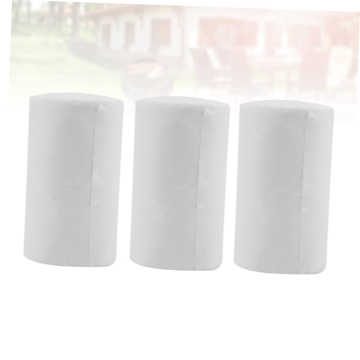 Toyvian Protège-Couches Jetables Biodégradables pour Bébé 3 Rouleaux de 200 Feuilles Doublures Blanches en Tissu Non Tissé Usage Pratique pour Couches
