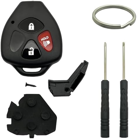 Amazon.com: Key Fob Shell Case Replacement Fits for Toyota 4Runner ...