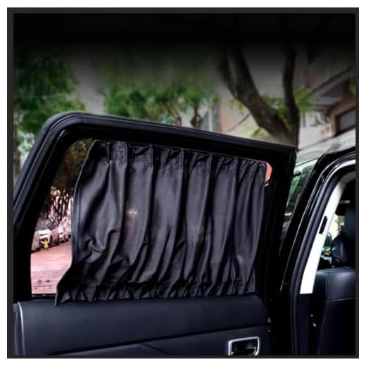 Cortina de carro protetor solar isolamento de tela de janela de verão guarda-sol magnético universal para todos os modelos kit de carroceria acessórios de carro (AK-010 50 cm)