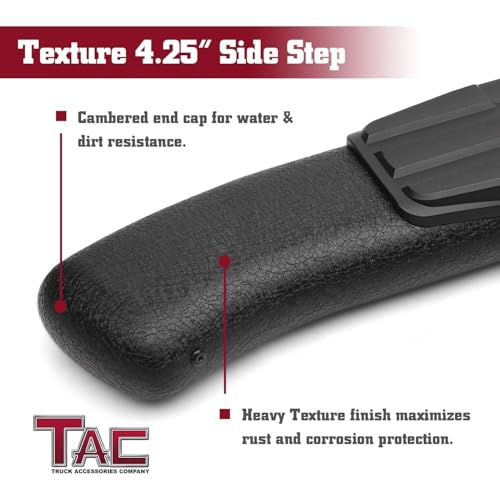 Estribos laterales texturizados TAC para RAM 1500 2019-2026 miniatura 5