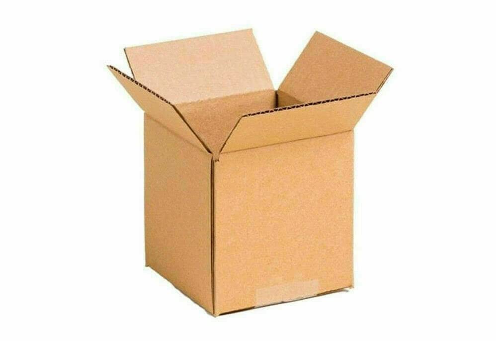 152x152x152mm Brown Cardboard Boxes MAILING Gift Packet Carton for Posting Royal Mail Parcel Mailers 6x6x6 Inches 50pcs