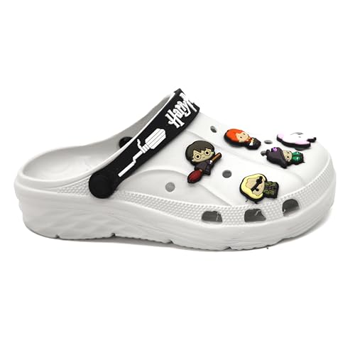 Image of SVAAR x Harry Potter Men's Magical Clogs with 10 Authentic Harry Potter Charms Included and Adjustable Back Strap