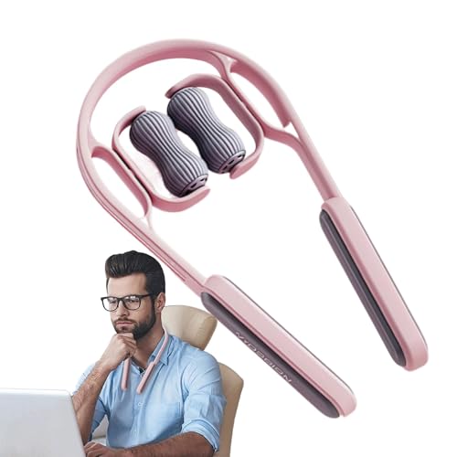 Cervical Massager - Handheld Neck Cracker Cervical Roller | Deep Tissue Massage Ball, Pressure Point Massage Tool, Trigger Point Ball for Waist and Legs