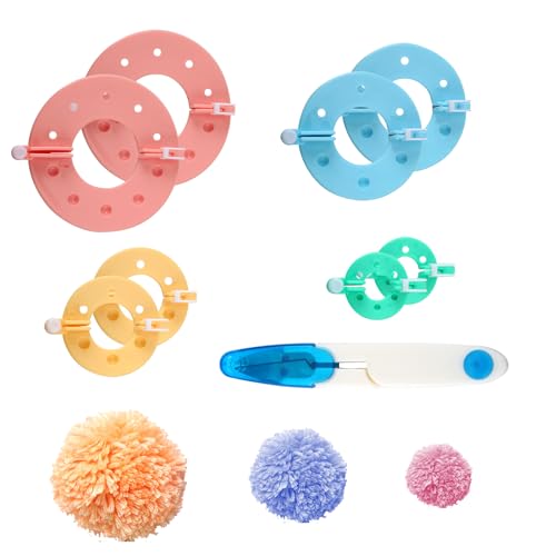 How to make a pom pom with pom pom maker How to make a pom pom with pom pom maker