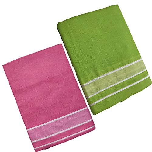 Men's Kerala cotton lungi pack of 2