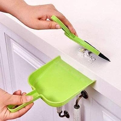 Avenn Mini Dustpan and Brush Cleaning Kit, Multicolor | Compact Attachable Design, Portable & Lightweight, Hook Hanging Feature, Dual Purpose Use, Keyboard & Desk Cleaner-image-18