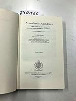 Anaesthetic Accidents 0853240213 Book Cover