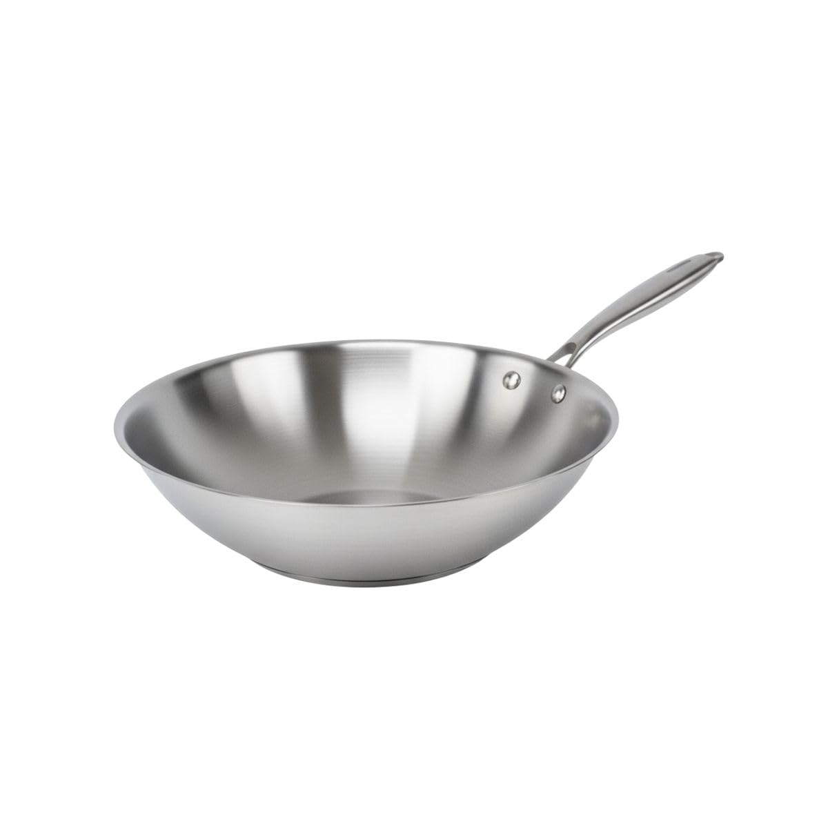 Fackelmann VITA3 Stainless Steel Wok Pan 28cm, Triply, Ergonomic Handle