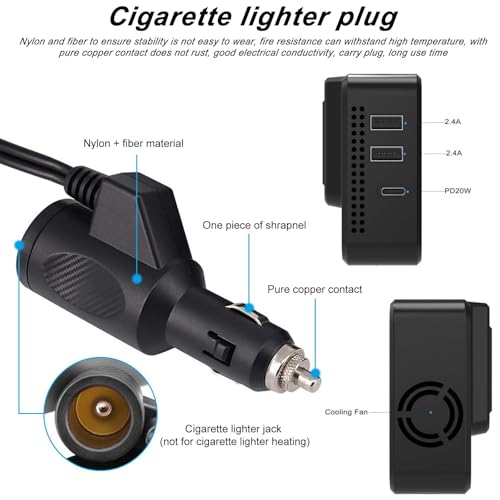 Convertisseur de tension de voiture 200W pour ne plus manquer de batterie