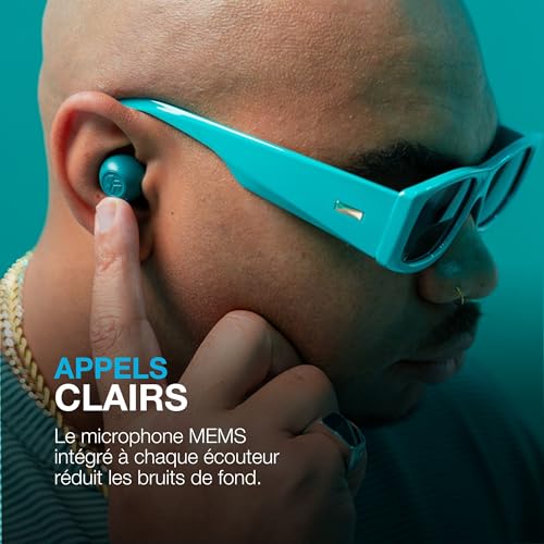 JLab Go Pop ANC Écouteurs Bluetooth Réduction Bruit, Noir – vue 8