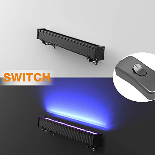 Onforu 3 x 24W UV Luce LED, Luce Nera Barra a LED