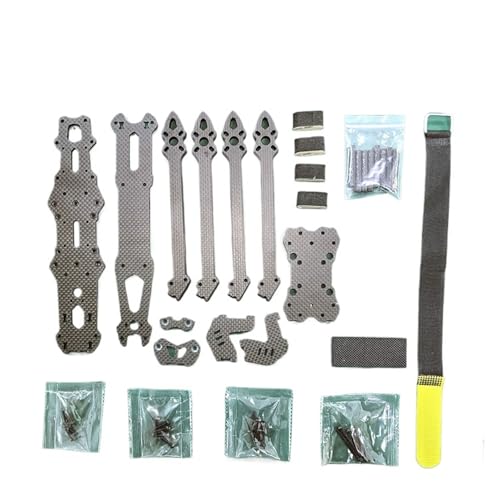 4�C���`�A7�C���`�AV2�A295mm�A8�C���`�A367mm�A9�C���`�A387mm�A10�C���`�A427mm�A13�C���`�AV2�A539mm�ɑΉ��B3K�t���J�[�{���t�@�C�o�[TrueX�t���[���L�b�g�iFPV�p�j(MARK4V2 10inch 427mm)