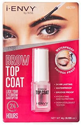IENVY by KISS Eyebrow Sealer Eyebrow Setting Topcoat for Perfect Brows 24HR Long Lasting Waterproof, Non-Glossy