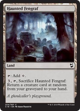 Magic The Gathering - Haunted Fengraf - Commander 2018