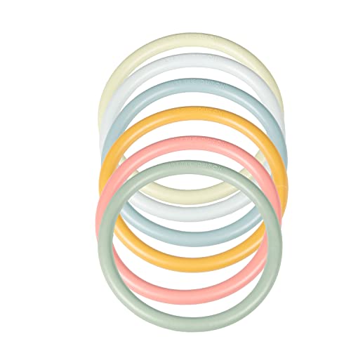 Anneaux d'activité de lancer en PVC jeu de coordination œil-main 3 ans