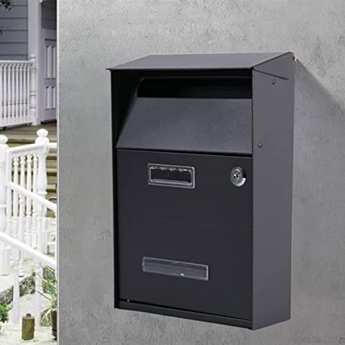 Wall Mount Letterboxes Letterbox Posts Wall Mount Mailboxes Galvanized Steel Mail Drop Collection Boxes Package Lockers #TOP1