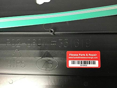 Image of Hydra Fitness Exchange Display Console Membrane Overlay 366386 351619 Works W Nordic-Track C1600 Pro Treadmill