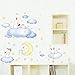 SUPWALS Adesivi murali Moda Adesivo Murale Animale Rimovibile Adesivo Per Famiglie Stranger Things Adesivo Murale Home Decor