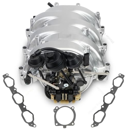 Htostar Racing Intake Manifold Compatible with Mercedes Benz M272 2005-2013 C230 C280 C300 C350 CLK350 E350 GLK350 ML350 ML450 R350 S400 SLK280 SLK300 SLK350 Replace 2721402101 2721402201 2721402401