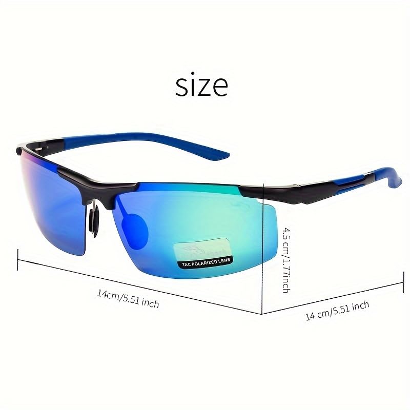 New Polarized Sunglasses for Men's Driving Fashion Trend UV resistant Sunglasses3