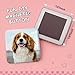 Square Photo Fridge Magnet Button Making Supplies 100 Sets 2'' x 2'' Button Inserts for Square Button Maker Machine, DIY Fridge Magnet Photo Badge