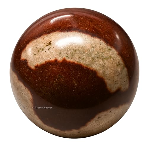Image of Certified Narmada Shiva Lingam Crystal Ball for Meditation - Premium Crystal Vastu Items for Home and Feng Shui Items for Good Luck - Ideal for Pooja Supplies and Spiritual Practices (1.5 inch Inch)