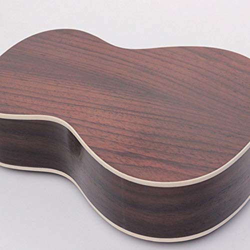 KEPOHK 23 pouces ukulélé Mini guitare Concert palissandre corps manche en bois massif 4 cordes guitare pour débutants enfants 23 pouces - Les Beatles, Paul McCartney, John Lennon, RIngo Starr, George Harrison KEPOHK 23 pouces ukulélé Mini guitare Concert palissandre corps manche en bois massif 4 cordes guitare pour débutants enfants 23 pouces – Image 7