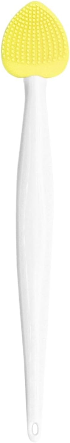Neus Reinigende Fijne Borstel,Handbediende dubbelzijdige siliconen gezichtsreinigingsborstel Gezichtswasborstel | Pore Cleansing Blackhead Brush Neusscrubber voor slaapkamer Boiler