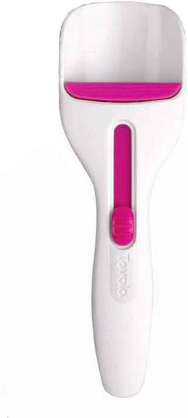 Tovolo 2.44 in. W x 7.75 L Fuchsia/White Plastic Cupcake Scoop 1 pc. - Case of: 6; Each Pack Qty: 16