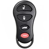 Discount Keyless Replacement 4 Button Automotive Keyless Entry Remote Control Transmitter Compatible with Dodge Vehicles GQ43VT9T