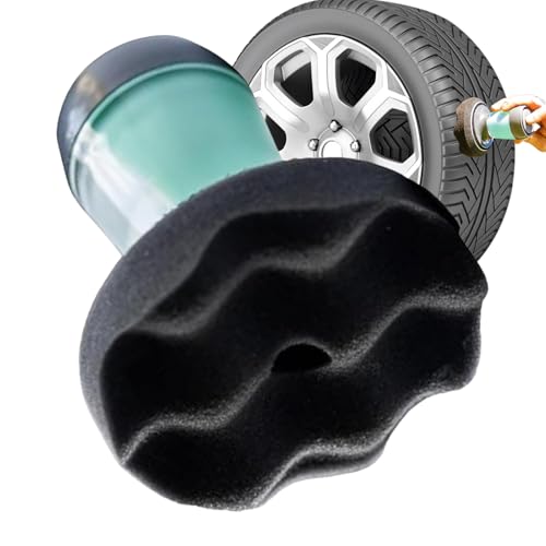 YNPQTDS Applicateur pour l'entretien des pneus de voiture - Mousse réutilisable pour pneus - Outil anti-goutte pour l'entretien de la maison, la réparation de la maison, le garage, l'atelier, le