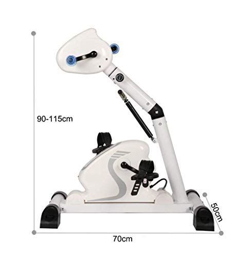 Image of Pedal Exerciser Electronic Physical Therapy Rehabilitation Bike for Senior Recumbent Indoor Pedal Exerciser Training Hand Arm Foot Leg Knee