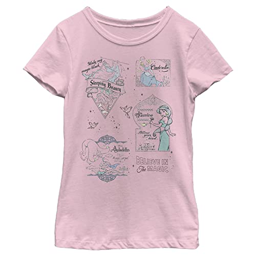 Disney Girl's Princess Positive T-Shirt