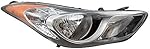 Brock Passengers Halogen Headlight Headlamp for 11-13 Hyundai Elantra Sedan US