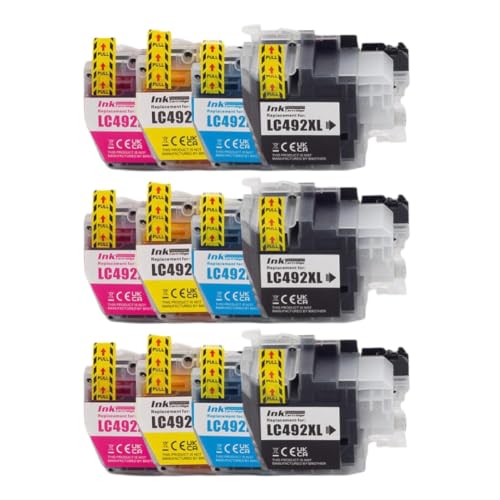 Cartouche encre LC492XL MFC-J2340DW MFC-J2740DW MFC-J3540DW