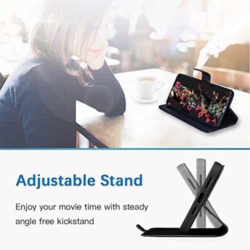 BRAND SET Case for Xiaomi Redmi Note 12 4G Wallet Case, PU Leather with Magnetic Closure Card Holder Stand Cover - Image 4