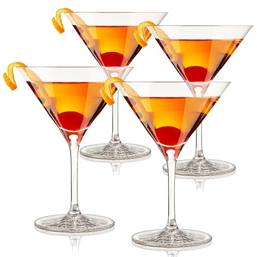 Spiegelau & Nachtmann Serve 4500175 - Juego de 4 Copas de cóctel (Cristal, 165 ml)