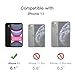 JETech Matt Hülle für iPhone 11 6,1 Zoll, Stoßfest Militärstandard FallSchutz Handyhülle, Mattierte Durchscheinende Rückseite Schutzhülle, Anti-Fingerabdruck (Schwarz)