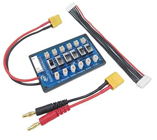 HobbyFly 1s Betafpv Bt2.0 Ph2.0 Lipo Battery Series Charging Board Parallel Charger Board Blade Inductrix Ultra Micro JST-PH Connector mCX mCPX for Lipo Balance Charger for Tiny Whoop