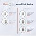 SMPL Hands-Free Dial Corded Phone with Photo Memory, One-Touch Dialing, Large Buttons, Flashing Alerts - For Seniors, Hearing Impaired