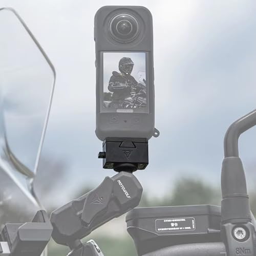 Image of Yellowfin 1 /4 Thread Quick Release Adapter | 25.4mm Ball Head, Action Camera Mount for Tripod, Selfie Stick, Bike & Motorcycle Brackets, Compatible with Insta360, DJI Osmo Action, SJCAM
