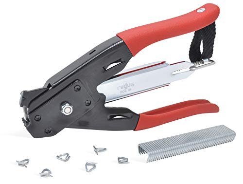 REGUR DOZ 24 Ringzange - zum Befestigen von Maschendraht-Zäunen, Taubenabwehr-Netzen u.v.m.