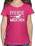 Pferdeliebe tshirt: In der Farbe Fuchsia und Größe 140 (9/11 Jahre) genau das, was du gesucht hast