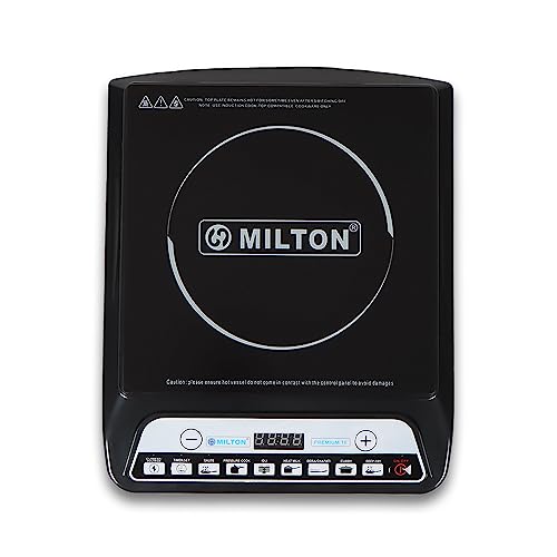 Milton Premium16 1600 Watt Auto ShutOff Induction Cooktop I Overheat