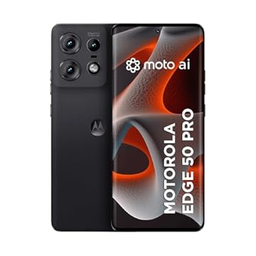 Smartphone Motorola Edge 50 Pro 5G - 256GB 24GB (12GB RAM+12GB Ram Boost) 50MP Ultra-Pixel AI Camera IP68 NFC - Preto