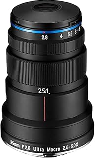 Venus Optics Laowa 25mm f/2.8 2.5-5X Ultra-Macro Lens for Canon EF Mount