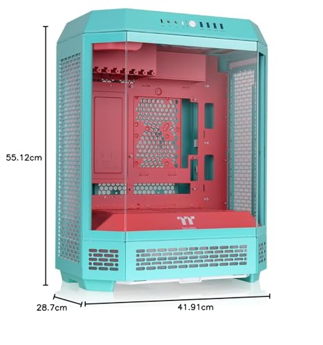 Thermaltake Torre 600 Mid Tower con espacio GPU de 400 mm y ranuras PCIe 7