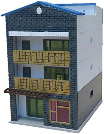 Amazon _ Nゲージ用民家（3階建／塗装済キット） _ 鉄道模型 通販