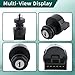 AUTOKAY 4011002 Ignition Key Switch Fits for Polaris Sportsman 400 500 600 700 800 Ranger 400 425 500 570 700 800 900 1000 RZR 570 800 900 XP 1000 Re#4012165 4012164 Off/Run/Start 6 Pin 3 Position