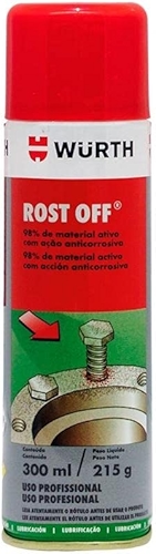 Desengripante e Lubrificante Rost Off Wurth - 300ml